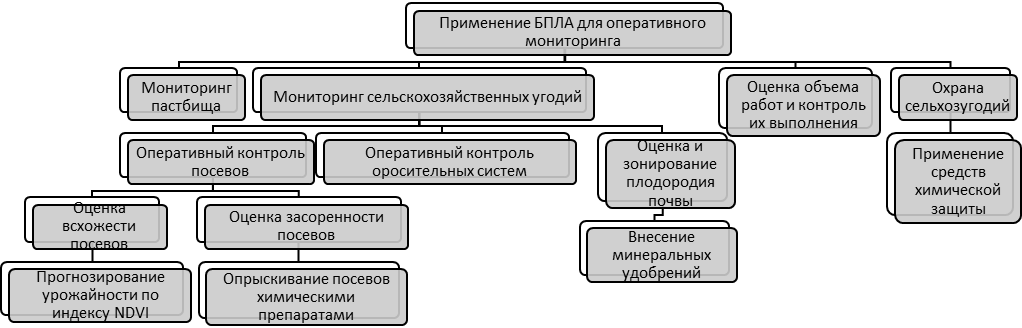 Применение БПЛА для оперативного мониторинга орошаемых агрофитоценозов
